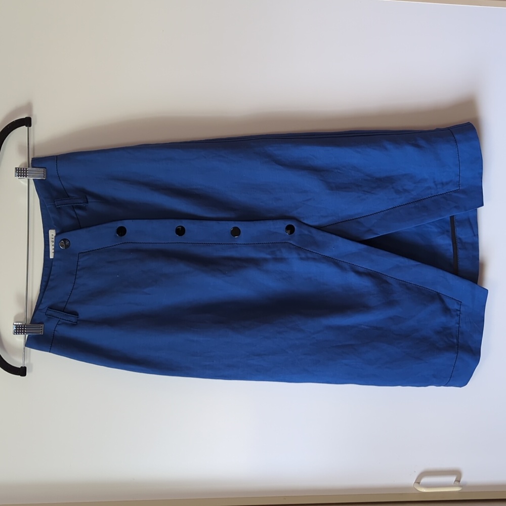 Sandro Paris Blue Midi Skirt - Size 0